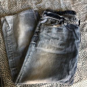 Men’s Light Wash Guess Blue Jeans 40 x 30